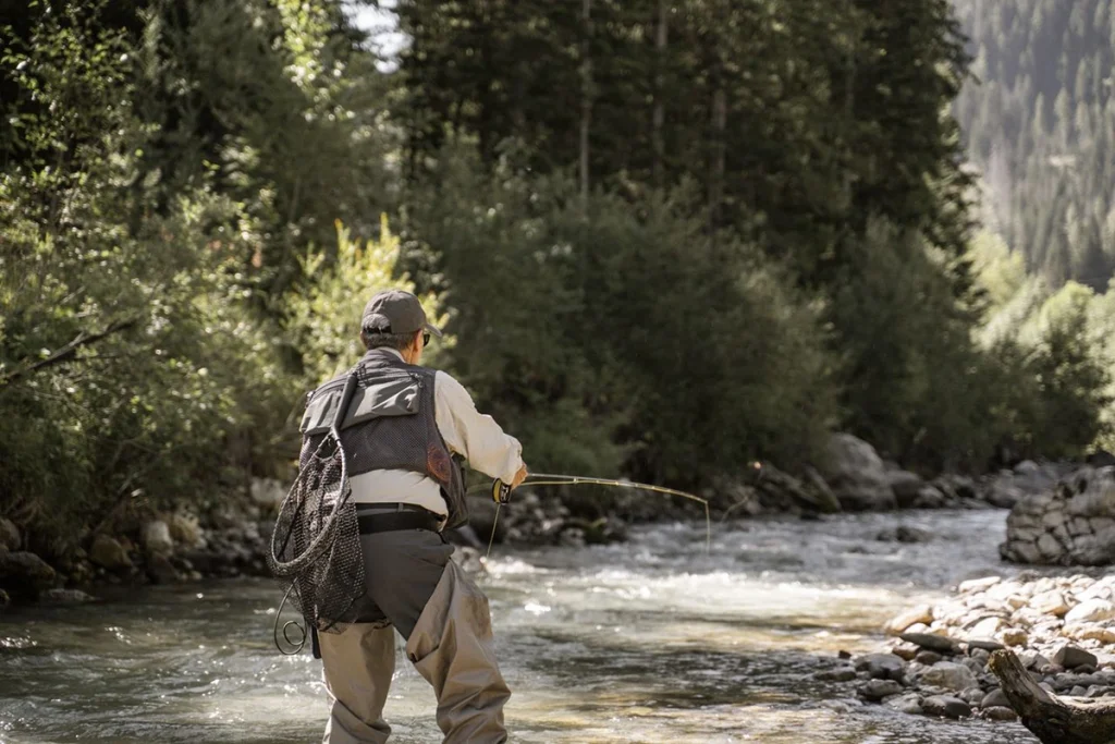 Fly fishing go altura alta badia